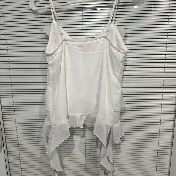 Forever 21 White Layered Ruffle Camisole - Picture 4 of 6